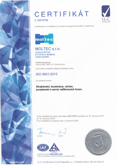 certifikát